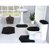 Home Weavers Inc Waterford 5-pc. Quick Dry Bath Rug Set