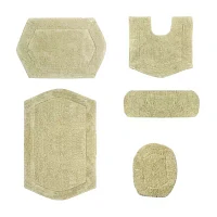Home Weavers Inc Waterford -pc. Quick Dry Bath Rug Set