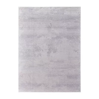 Weave And Wander Alexander Modern Distressed Indoor Rectangular Area Rug