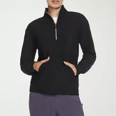 Skechers Women's GO LUXE Rib Quarter Zip