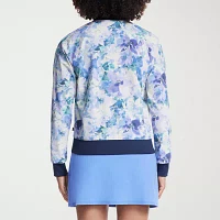 Skechers Womens GOWALK Seascape Floral Bomber Jacket