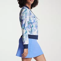 Skechers Womens GOWALK Seascape Floral Bomber Jacket