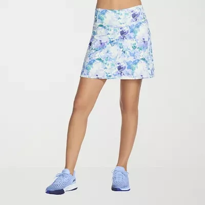 Skechers Womens GOWALK Seascape Floral Mid Rise Skort