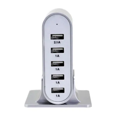 Trexonic 7.1A 5-Port Universal USB Compact Charging Station