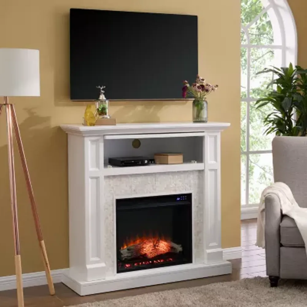 Newlin Media Electric Fireplace