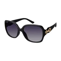 Liz Claiborne Womens UV Protection Square Sunglasses