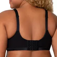 Curvy Couture Cotton Luxe Front and Back Close Wireless Bra- 1416