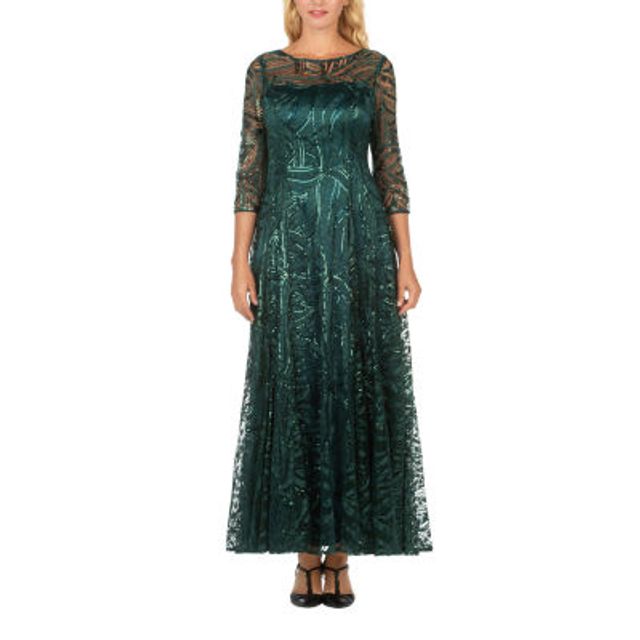 Premier Amour Sleeveless Sequin Evening Gown | Alexandria Mall