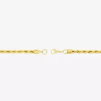 Stainless Steel 24 Inch Solid Rope Chain Necklace