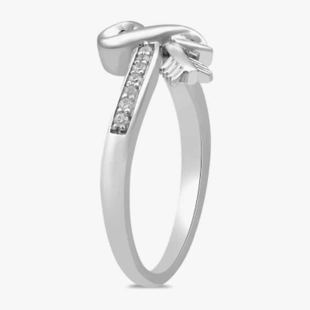 Stunning Cocktail Look White Gold and Diamond Ring