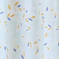 Home Expressions Retro Leaf Shower Curtain