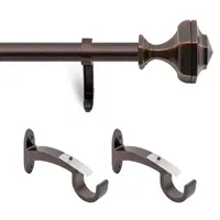 Deco Window Hexagon 3/4 IN Curtain Rod