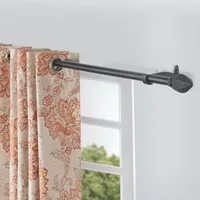 Deco Window Hexagon Cast 3/4 Curtain Rod