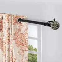 Deco Window Mosaic Mirror 3/4 IN Curtain Rod