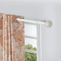 Deco Window Stripe Ball 1 IN Curtain Rod