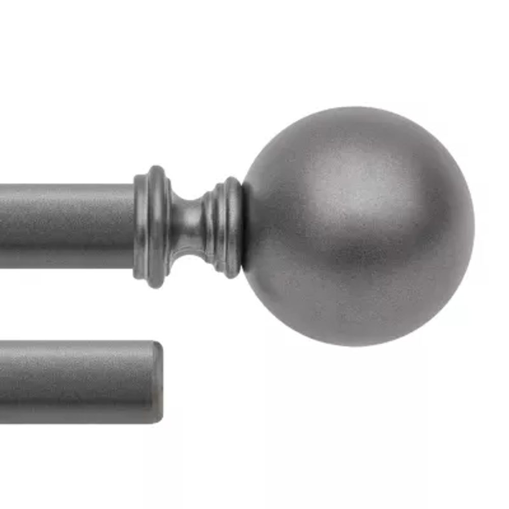 Deco Window Ball Double Curtain Rod