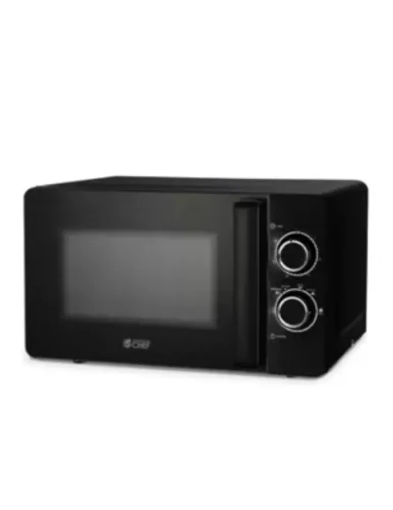 COMMERCIAL CHEF 0.7 Cu. Ft. Countertop Microwave with Mechanical Control Microwave with 6 Power Levels