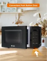 COMMERCIAL CHEF 0.7 Cu. Ft. Countertop Microwave with Digital Display Microwave with 10 Power Levels