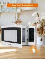 COMMERCIAL CHEF Cu. Ft. Countertop Microwave with Digital Display Microwave & 10 Power Levels