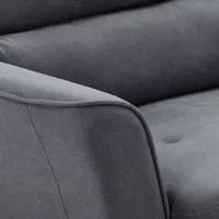 Georgia Sharkfin-Arm Sofa