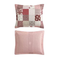 Laura Ashley Celi Patchwork Reversible Quilt Set