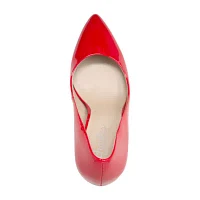 Charles By David Womens Pact Patent Pointed Closed Toe Stiletto Heel Pumps