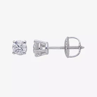 Premier Collection 1/2 CT. T.W. Round Natural Diamond Stud Earrings