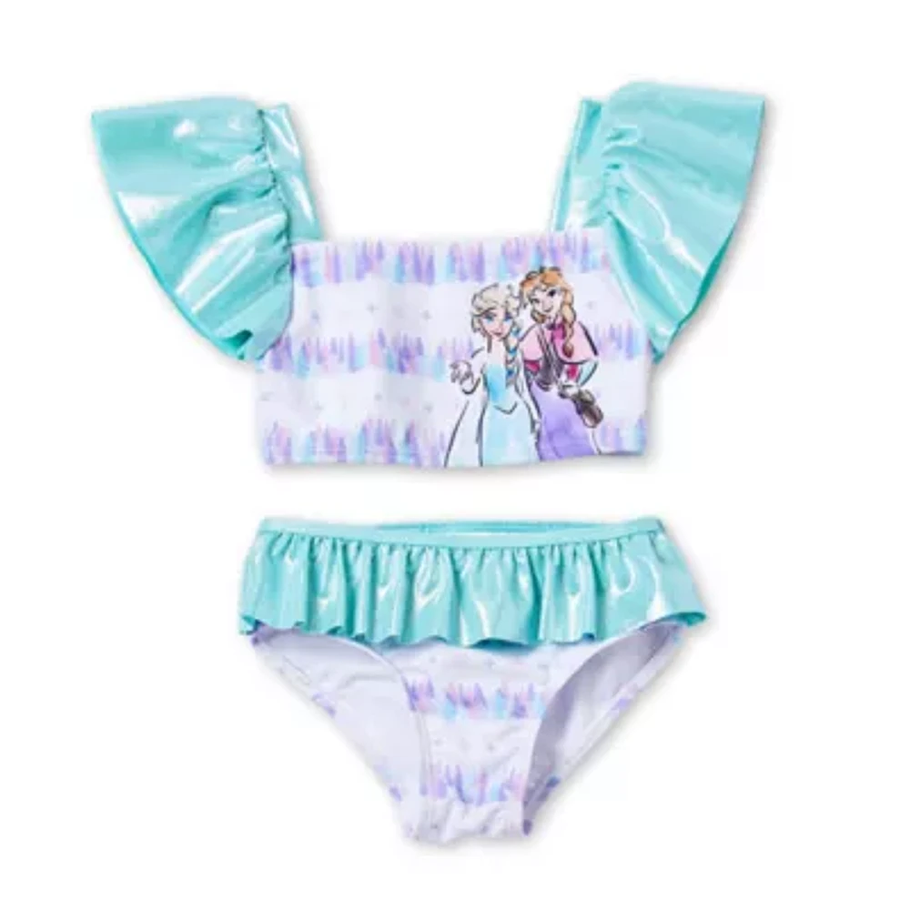 Disney Collection Little & Big Girls Frozen Bikini Set