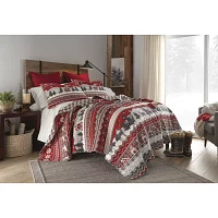 North Pole Trading Co. Holiday Corduroy Euro Sham