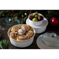 CorningWare French White 6-pc. Bakeware Set