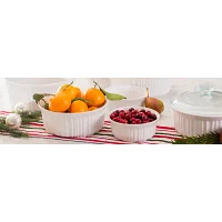 CorningWare French White 6-pc. Bakeware Set