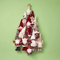 North Pole Trading Co. 25" Garland Sitter Gnome