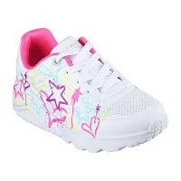 Skechers Uno Lite My Drip Little Girls Sneakers