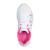 Skechers Uno Lite My Drip Little Girls Sneakers