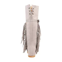 Dingo Womens Lakota Leather Wedge Heel Cowboy Boots