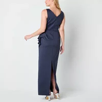 Atelier Danielle Smoothing And Slimming Collection Womens Sleeveless Evening Gown