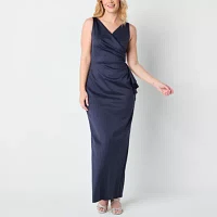 Atelier Danielle Smoothing And Slimming Collection Womens Sleeveless Evening Gown