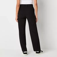 by&by-Juniors Womens Relaxed Fit Wide Leg Trouser