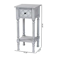 Gellert 1-Drawer End Table