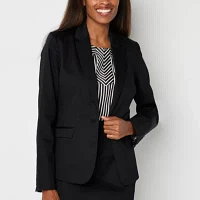 Liz Claiborne Womens Regular Fit Blazer