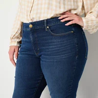 a.n.a - Plus Womens High Rise Skinny Fit Jean