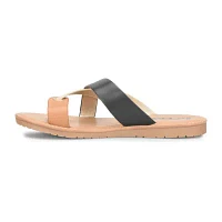 Korks Womens Catarina Toe Ring Strap Flat Sandals