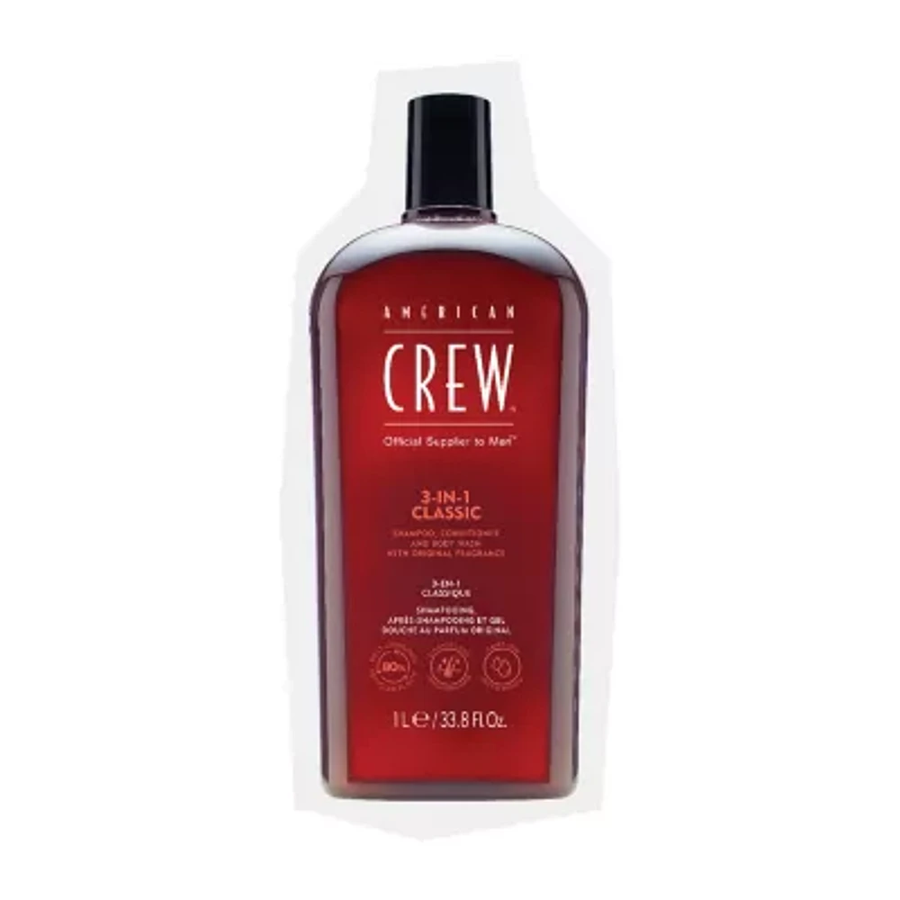 American Crew 3 In 1 Shampoo - 33.8 oz.