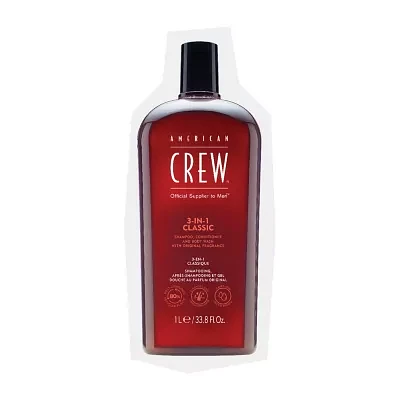 American Crew 3 In 1 Shampoo - 33.8 oz.