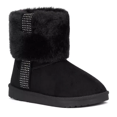 Olivia Miller Little & Big  Girls Flat Heel Winter Boots