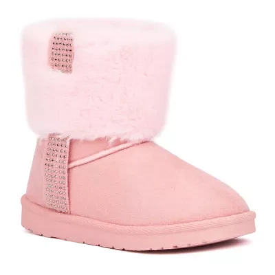 Olivia Miller Little & Big  Girls Flat Heel Winter Boots