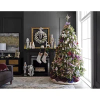 North Pole Trading Co. 16.25in Ornament Tree Christmas Tabletop Decor