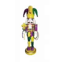 14.5" Mardi Gras Christmas Nutcracker