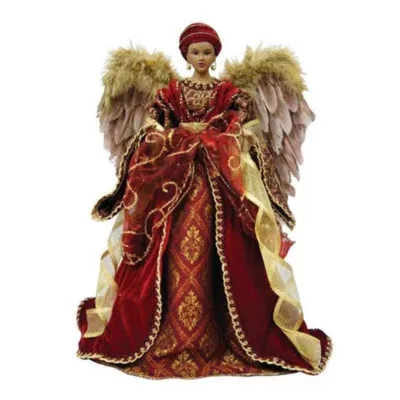 16" African American Diva Angel Tree Topper