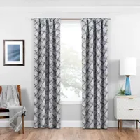 Eclipse Benchley Energy Saving Blackout Rod Pocket Single Curtain Panel